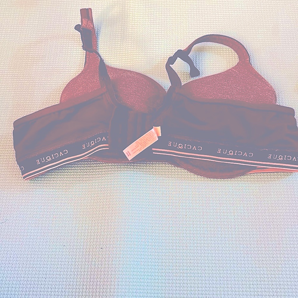Cacique Brown Full-Coverage Bra with Molded Cups - Picture 5 of 8